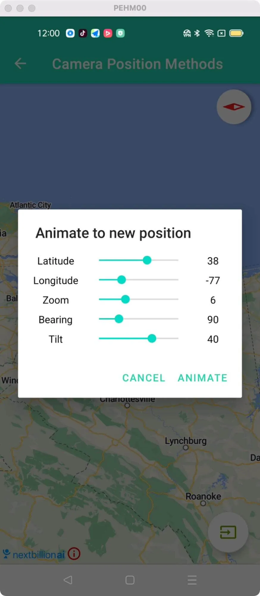 MapView CameraPosition Method